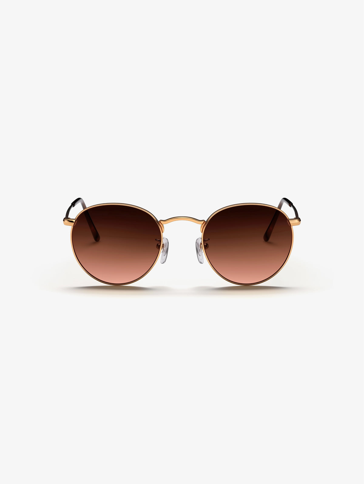 Round Metal Frame Sunglasses-1