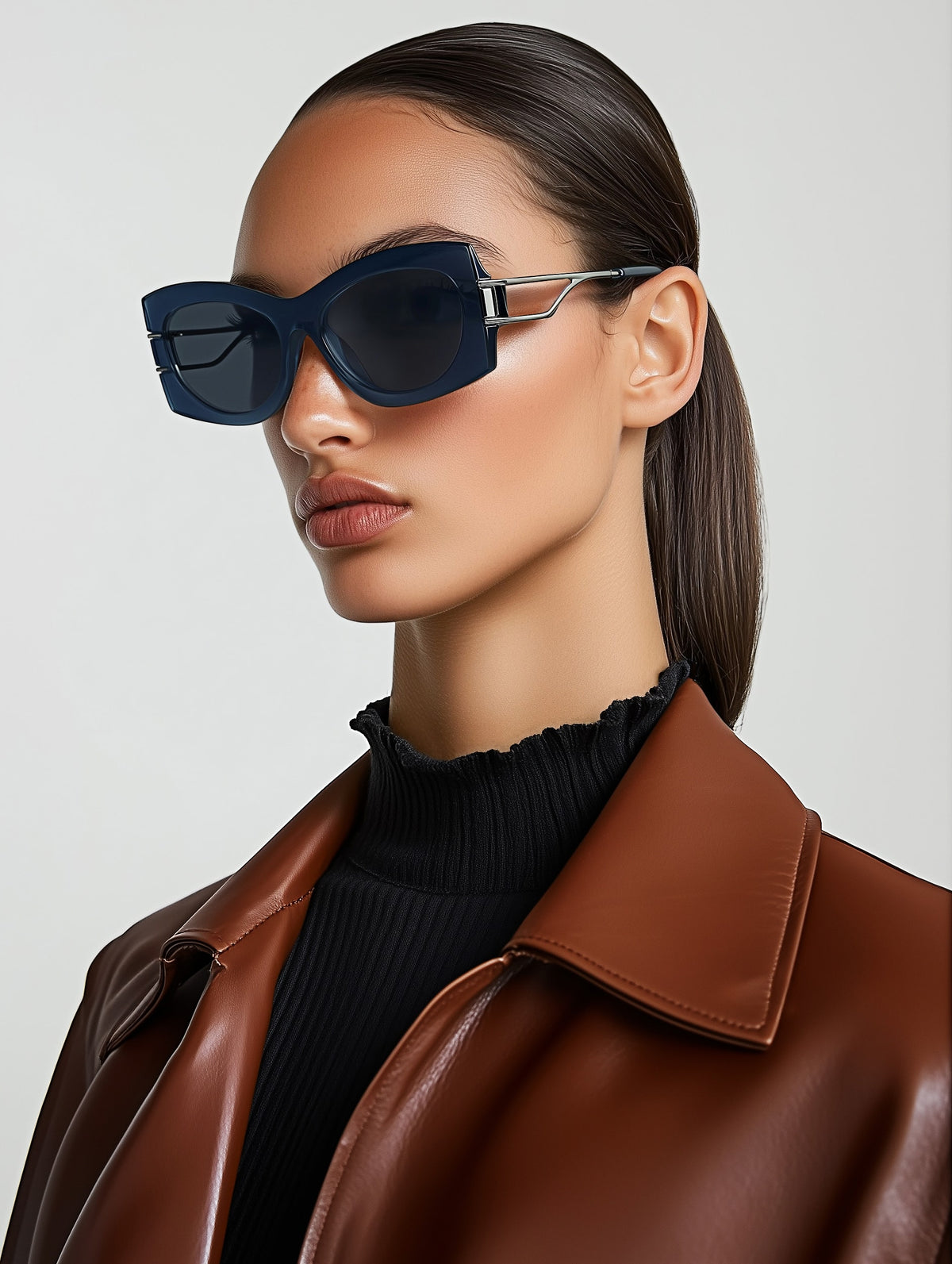 Butterfly Frame Sunglasses-3