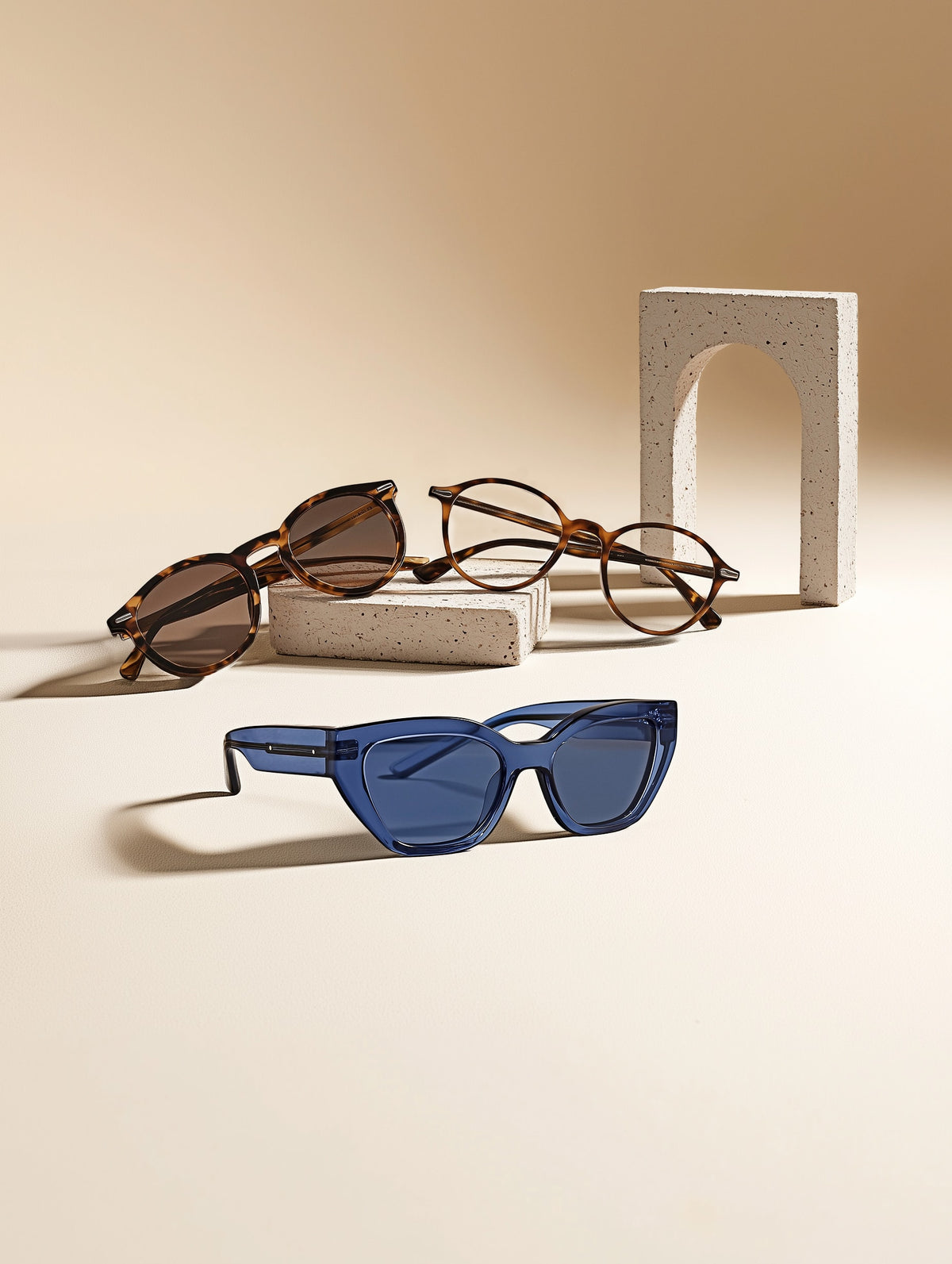 Narrow Cat-Eye Prescription Sunglasses