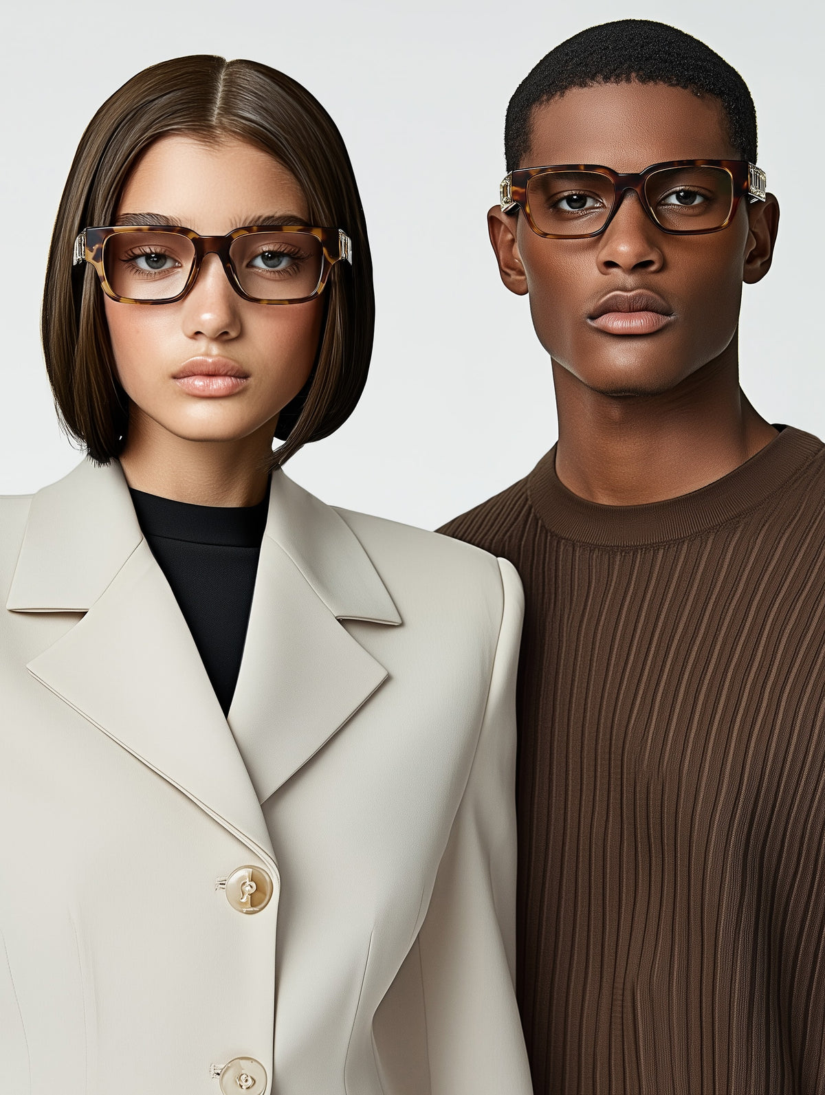 Essential Everyday Square Glasses-3