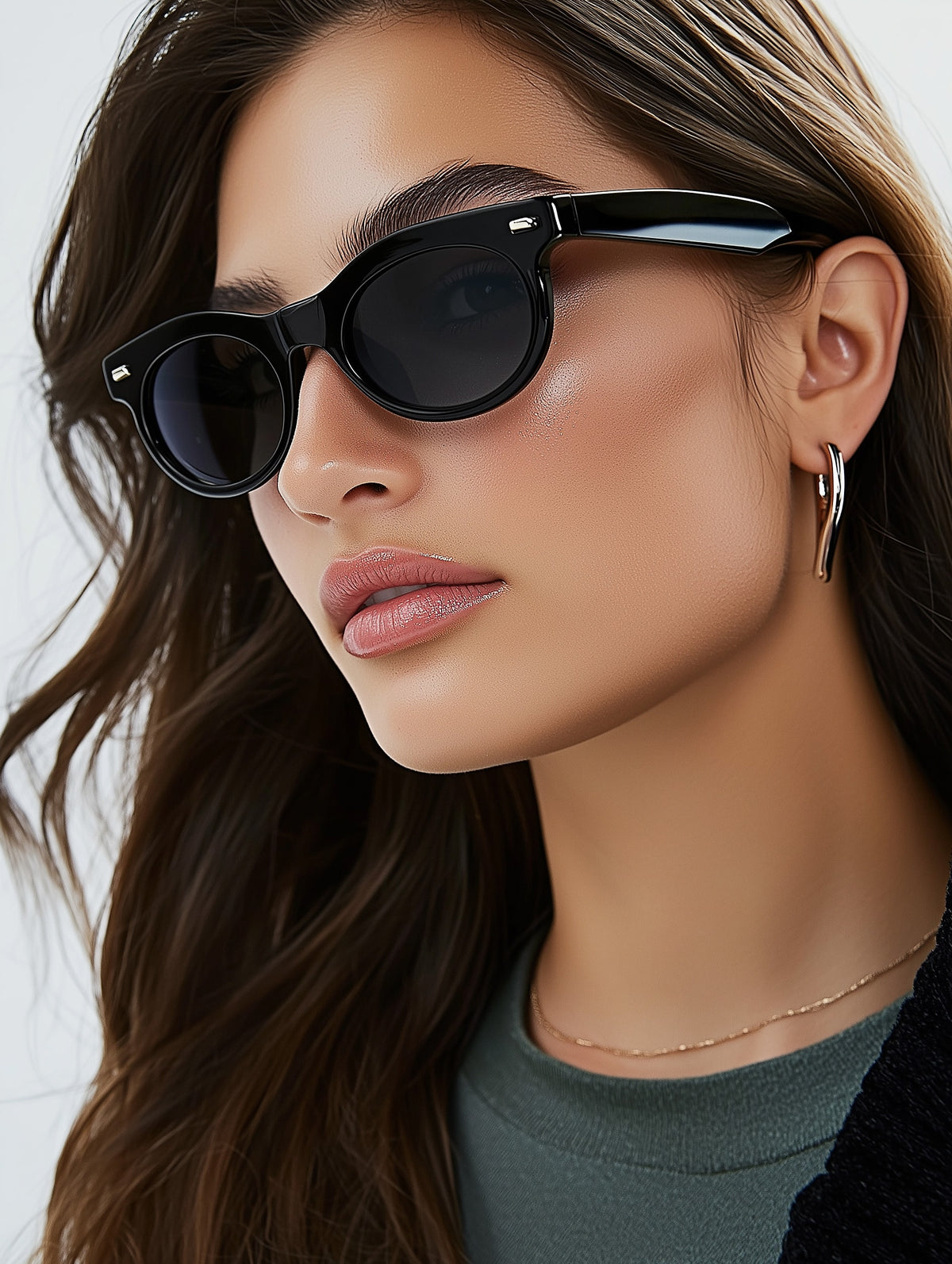 Round Frame Optical Glasses-3