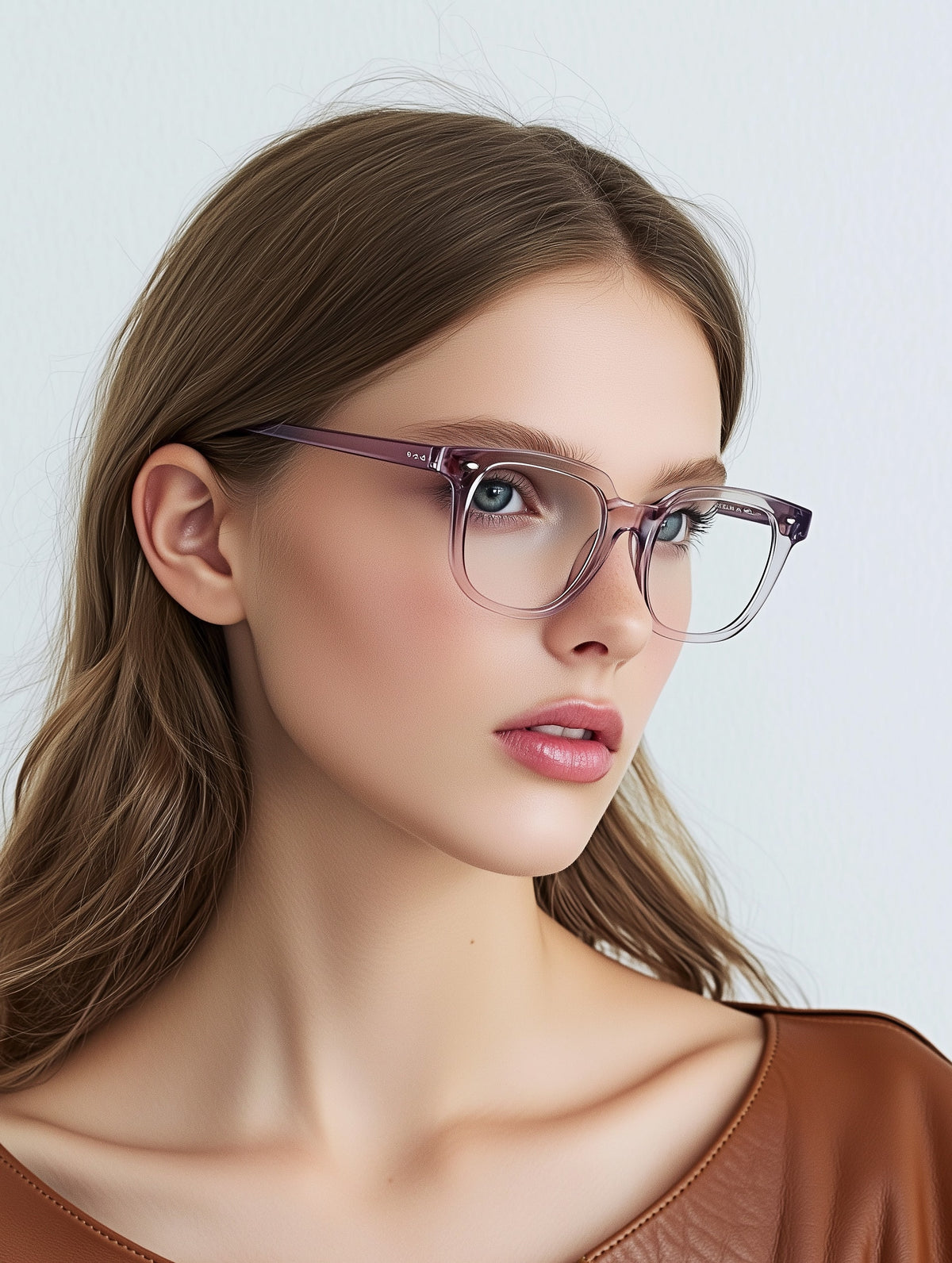 Clear Frame Eyeglasse-3